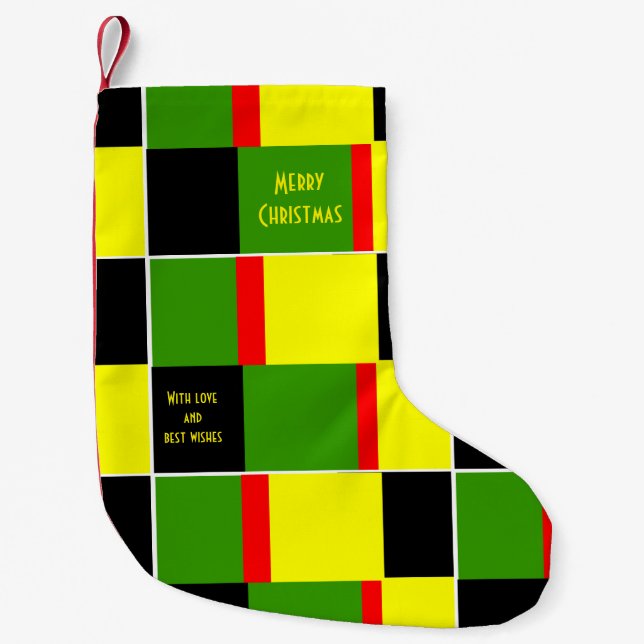 Jamaica roots small christmas stocking (Front)
