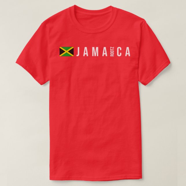 Jamaica Rootz 1 T-Shirt (Design Front)