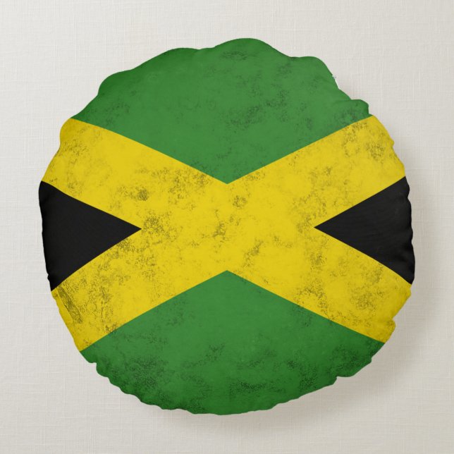 Jamaica Round Pillow (Back)