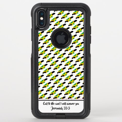 JAMAICA Scripture Christian Jeremiah OtterBox Commuter iPhone XS Max Case