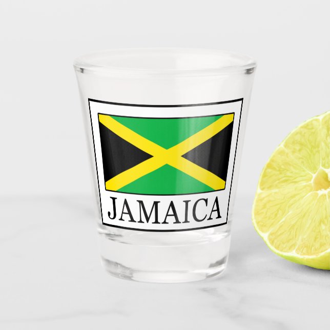 Jamaica Shot Glass (Front)