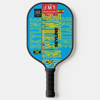 JAMAICA SKYLINE JMT PRO SKATEBOARDS PICKLEBALL PADDLE