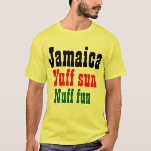 Jamaica slogan t-shirts