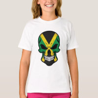 Jamaica Smiling Skull Flag