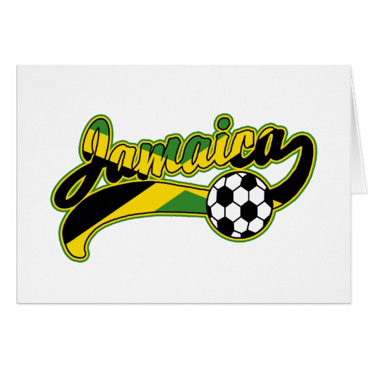 Jamaica Soccer Cards (Front Horizontal)