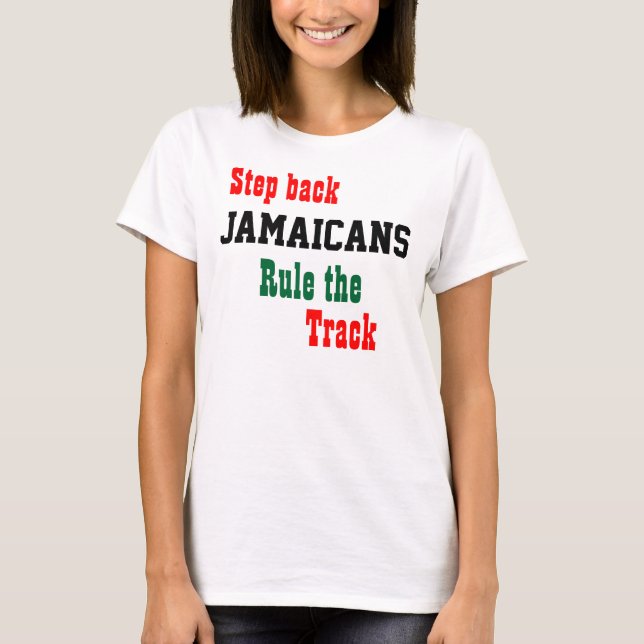 Jamaica sprint team t-shirts (Front)