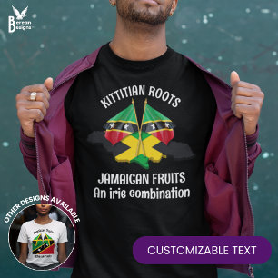 JAMAICA ST KITTS Irie Combination T-Shirt