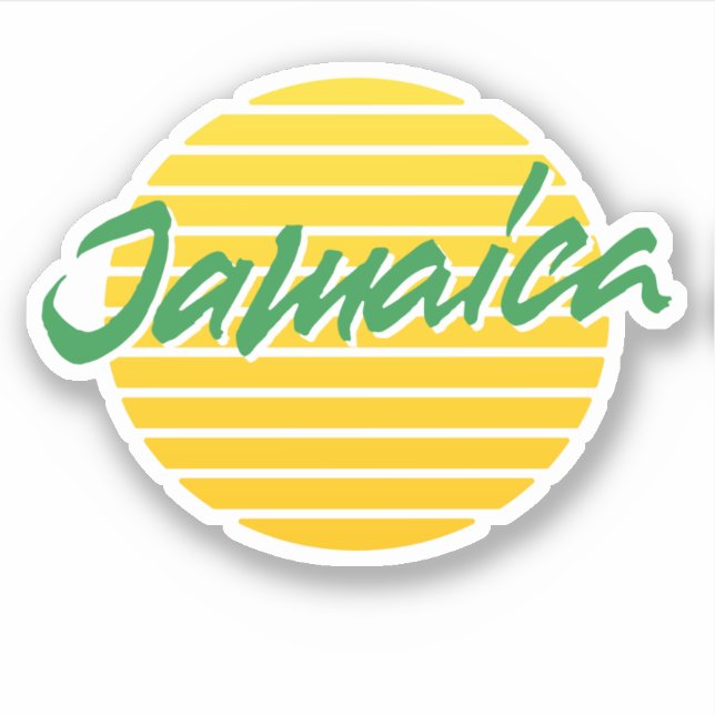 Jamaica Sticker (Front)