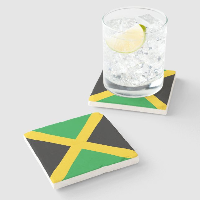 Jamaica Stone Coaster (Side)