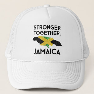 Jamaica Strong Standing Together - Classic T-Shirt Trucker Hat