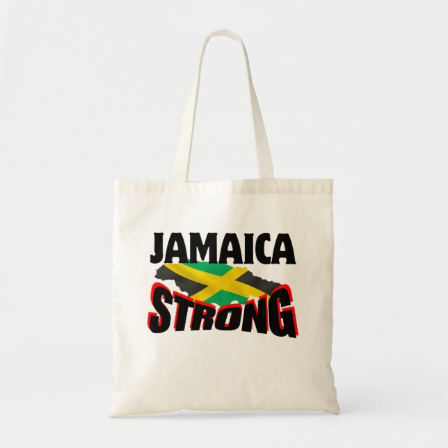 Jamaica Strong.w Tote Bag (Front)
