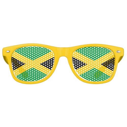 Jamaica Sunglasses  Party Shades  Jamaican flag