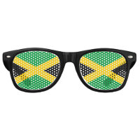 Jamaica Sunglasses, Party Shades, Jamaican flag