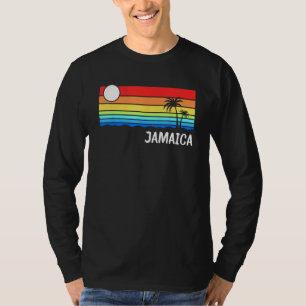 Jamaica Sunset Design Jamaican Island Vacation Jam T-Shirt