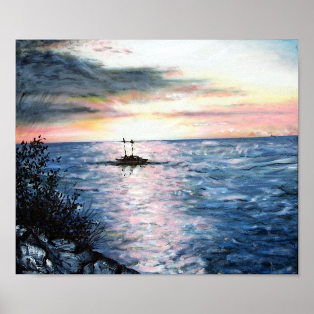 Jamaica Sunset Poster (Front)