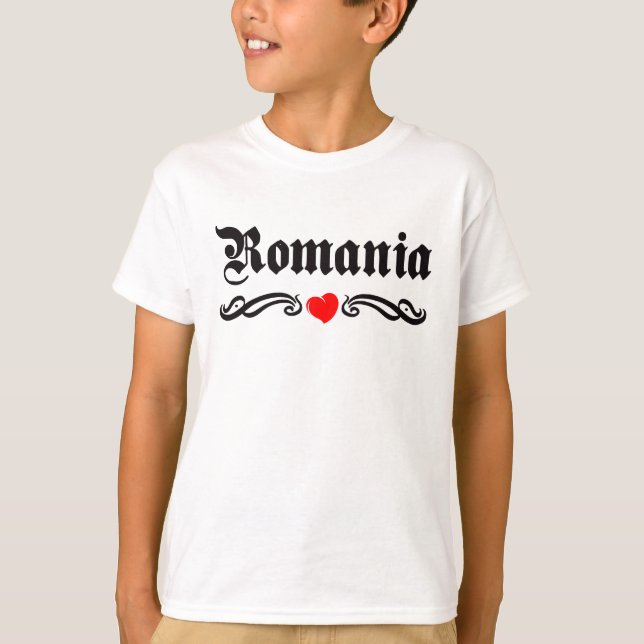 Jamaica Tattoo Style T-Shirt (Front)