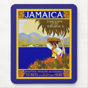Jamaica ~ The Gem of the Tropics Mouse Pad