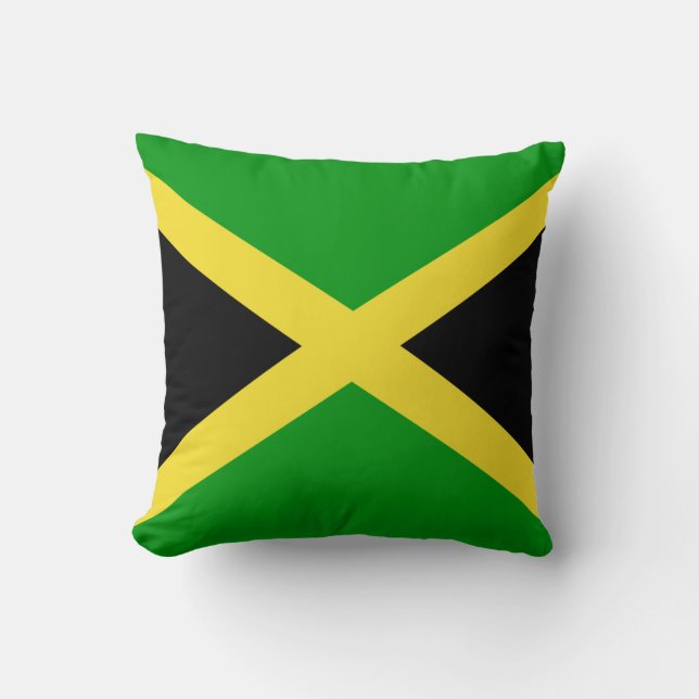 Jamaica Throw Pillow (Front)