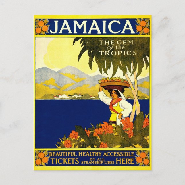 Jamaica Travel Postcard (Front)