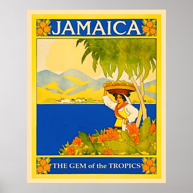 Jamaica Travel Poster (Front)