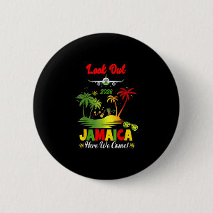 Jamaica Vacation 2026 Matching Jamaican Group Birt Button