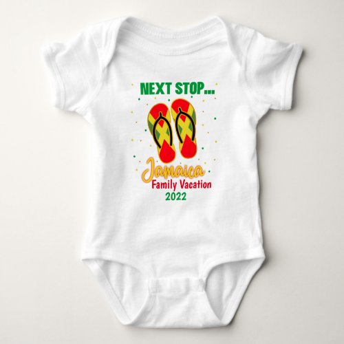 Jamaica Vacation Next Stop Jamaica Group Matching  Baby Bodysuit