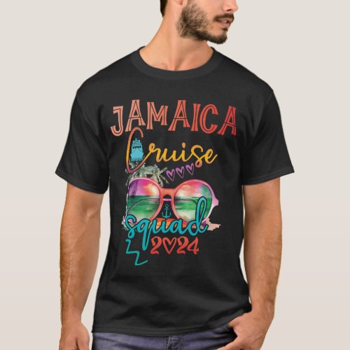 Jamaica Vacation Squad 2024 Matching Group Family  T_Shirt