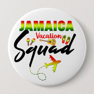 Jamaica Vacation Squad Group Matching Reggae   Button