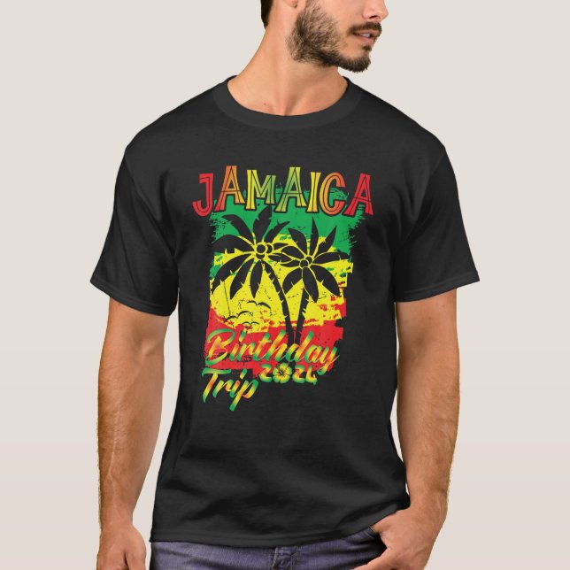 Jamaica Vacation Trip 2024 Cruise Jamaica Birthday T-Shirt (Front)