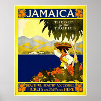 Jamaica Vintage | Travel Poster