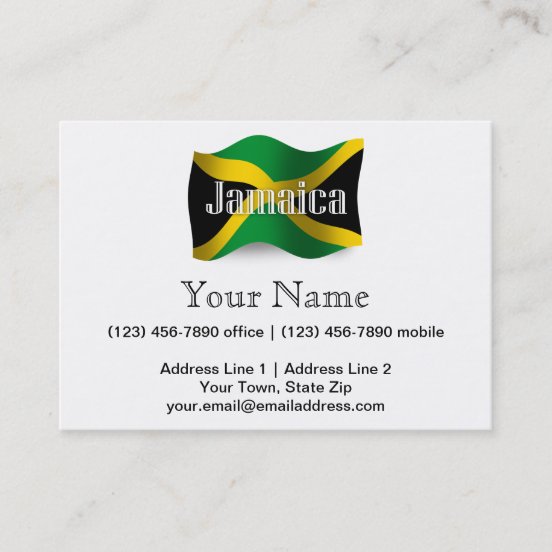 Jamaica Business Cards Business Card Printing Zazzle