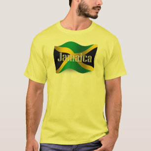 Jamaica Waving Flag T-Shirt