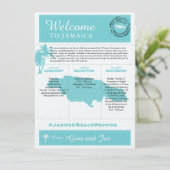 Jamaica Wedding Weekend Welcome (Standing Front)