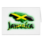 Jamaica with flag title (Front Horizontal)