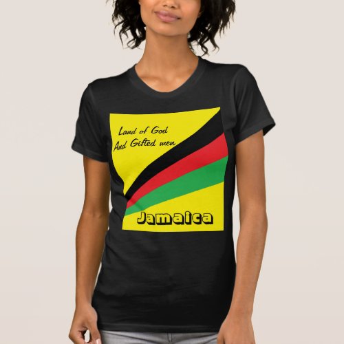 Jamaica womens pride t_shirts