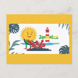 Jamaica ya mon  postcard