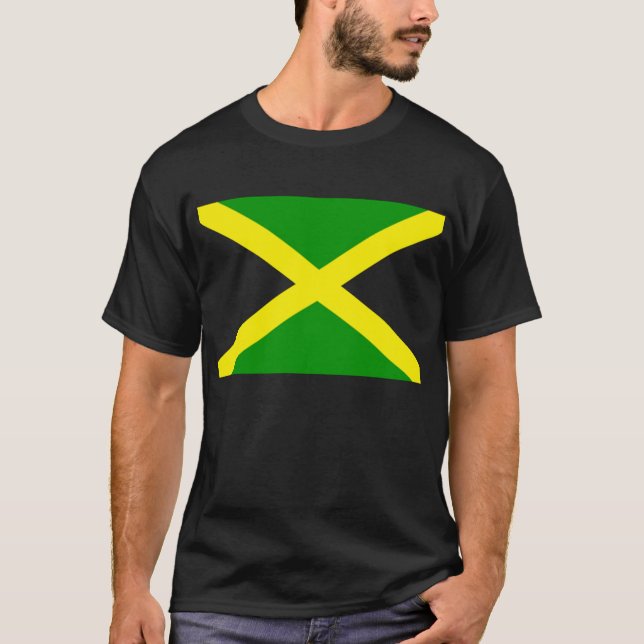Jamaican%20flag T-Shirt (Front)