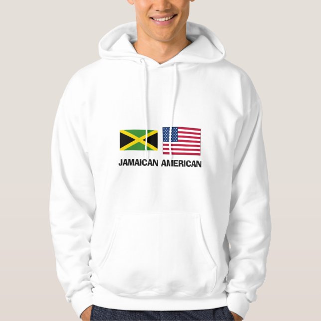 Jamaican American Hoodie (Front)