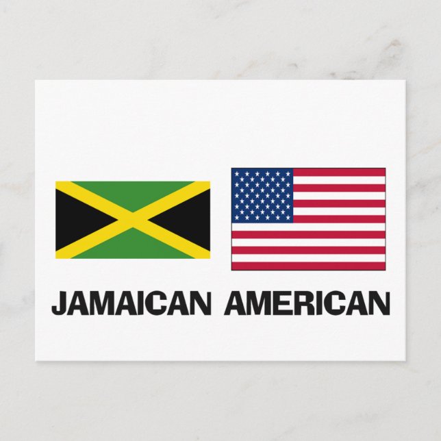 Jamaican American Postcard (Front)