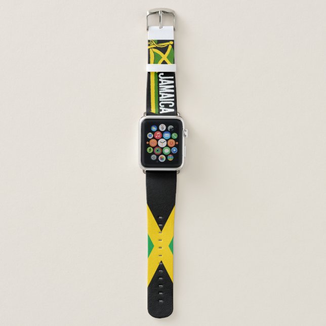 Jamaican Apple Watch Band (Front)