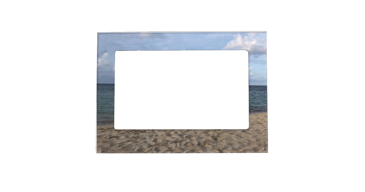 Jamaican Beach Picture Frame Zazzle