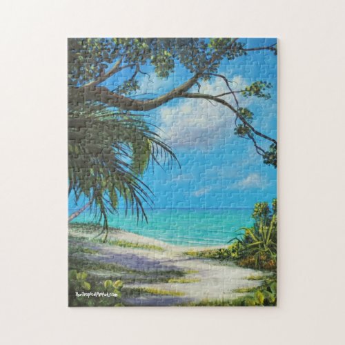 Jamaican Beach Puzzle with Gift Box 252 Pieces