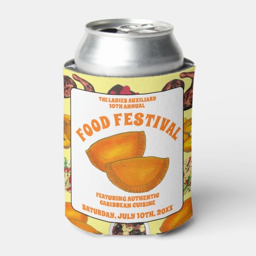 Jamaican Beef Patty Food Fest Caribbean Cuisine Can Cooler