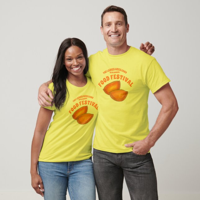 Jamaican Beef Patty Food Fest Caribbean Cuisine T-Shirt (Unisex)