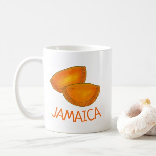 Jamaican Beef Patty Patties Food Cooking JAMAICA Coffee Mug