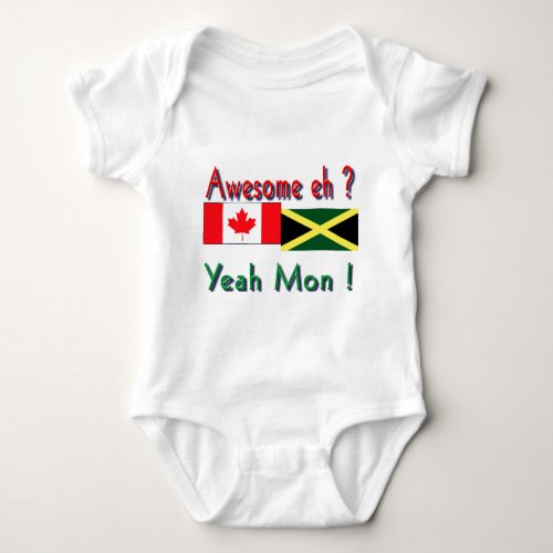 jamaican_canadian roots baby bodysuit