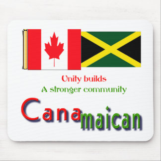 jamaican-canadian roots mouse pad