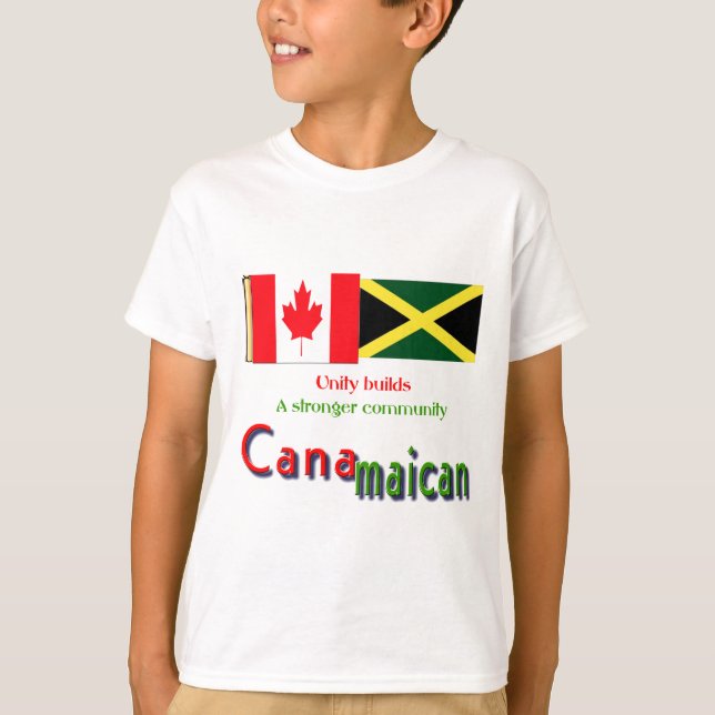 jamaican-canadian roots T-Shirt (Front)