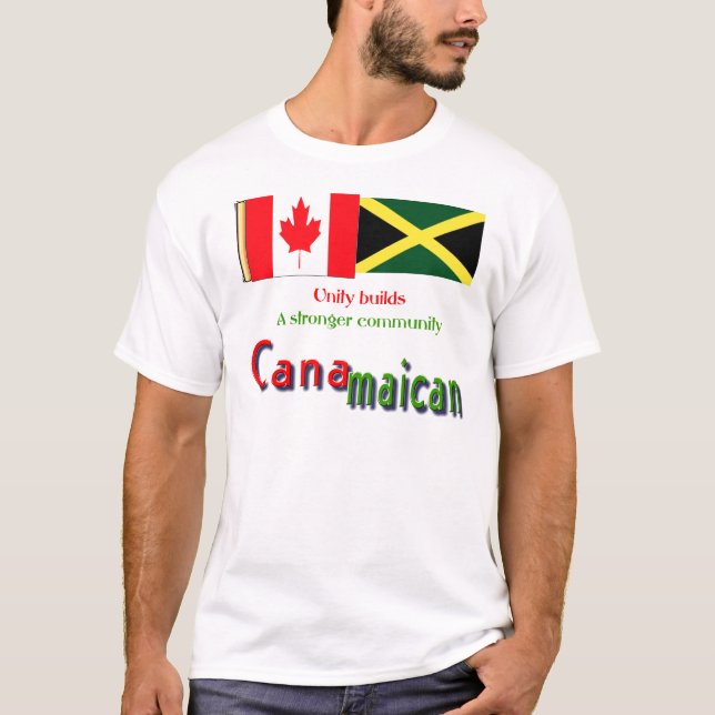 jamaican-canadian roots T-Shirt (Front)
