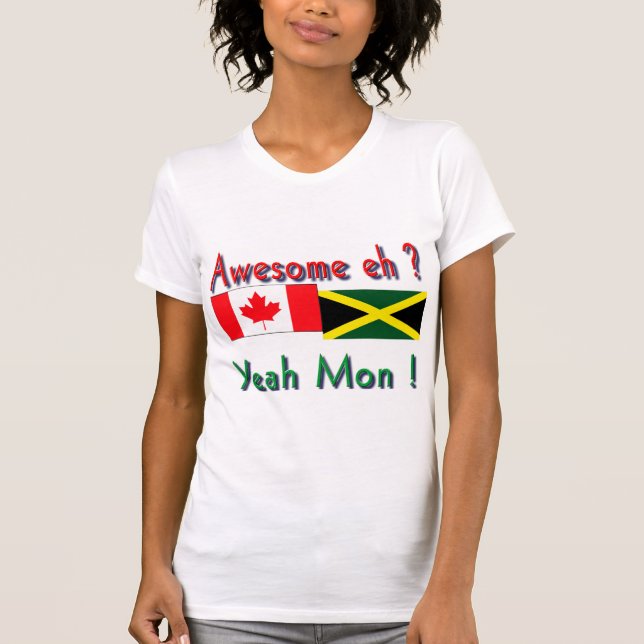 jamaican-canadian roots T-Shirt (Front)